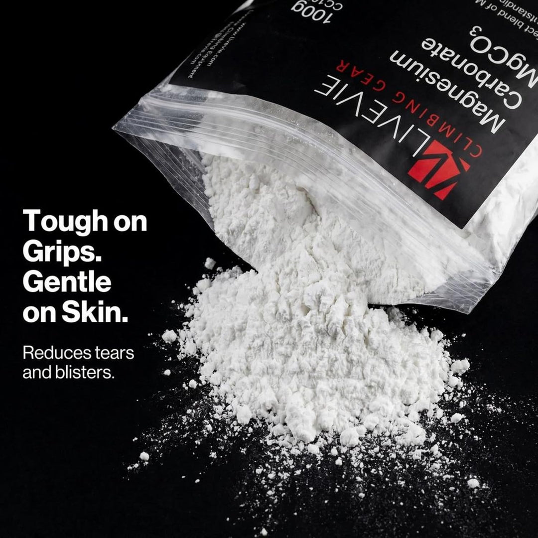 Amber Fight Gear Magnesium Carbonate Gym Chalk for Grip Training