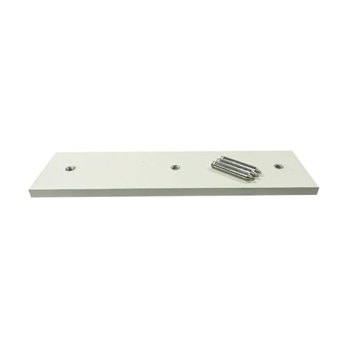 Pitching Rubber with Durable UV-Resistant Construction, Official Size 6 x 24 Inches for Baseball - Includes Nickel-Plated Steel Spikes for Secure Ground Attachment