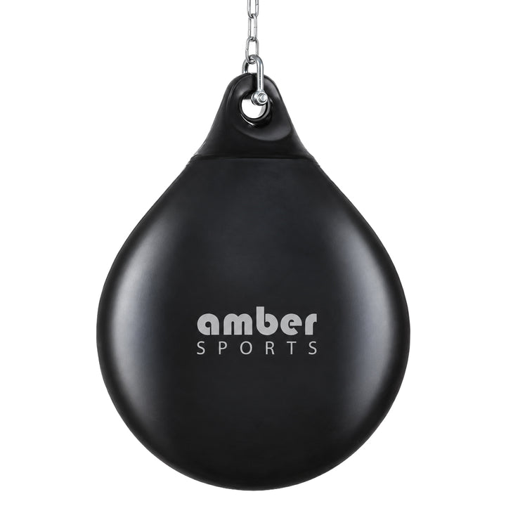 Amber Fight Gear Water-Filled Teardrop Heavy Boxing Bag, 12–18 Inch