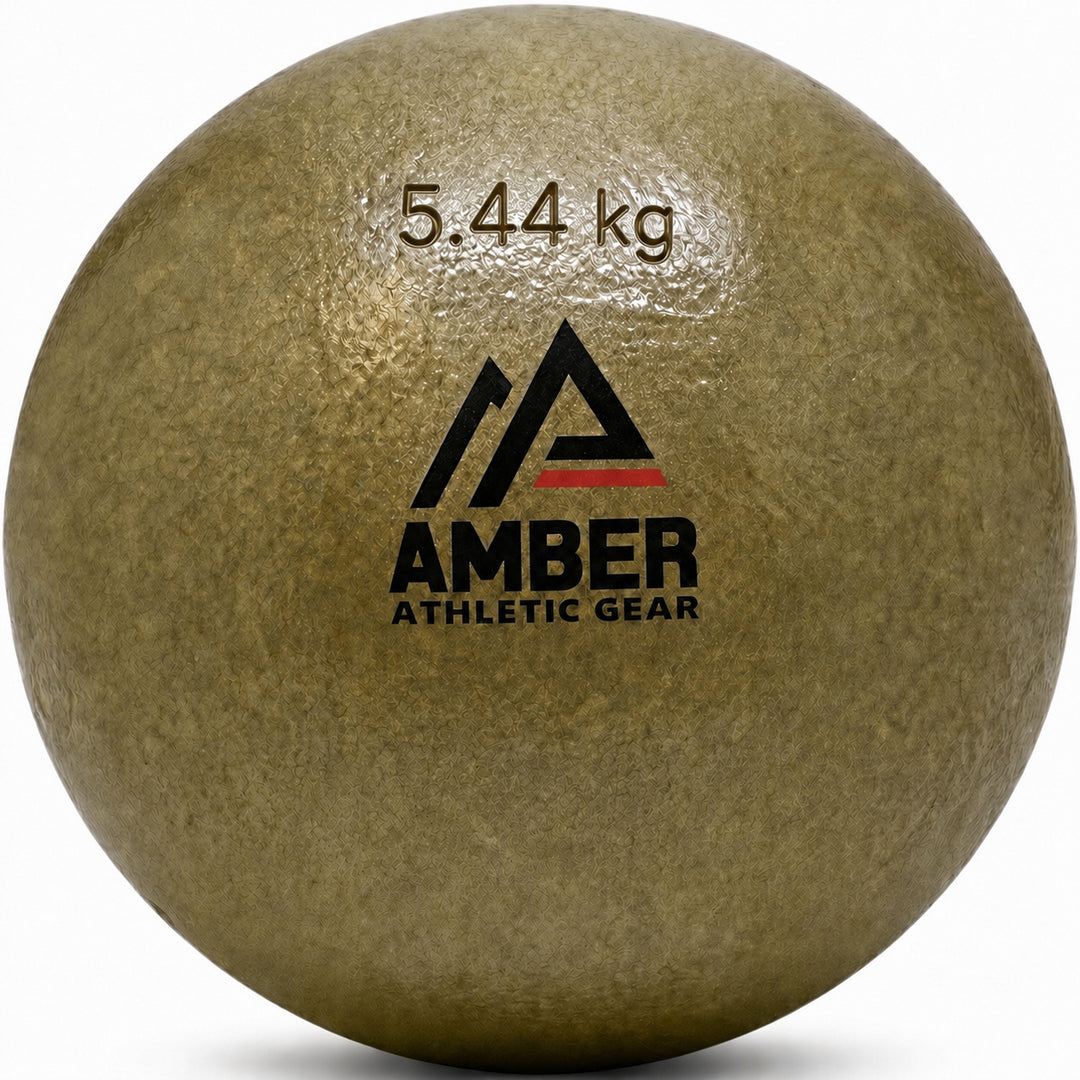 Amber Athletic Gear Cast Iron Shot Put Weights  Ideal for Track &amp; Field Training