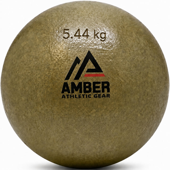 Amber Athletic Gear Cast Iron Shot Put Weights  Ideal for Track &amp; Field Training