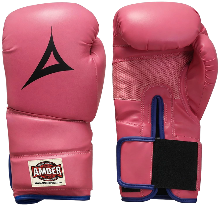 Classic Pro Style Training Gloves, Hook &amp; Loop Closure, Secure Fit, Maximum Protection &amp; Durability, Pink