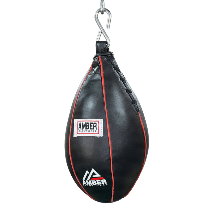 Amber Fight Gear Maize Ball Slip Ball for Boxing Kickboxing Muay Filled with Hanging Chain 5 inch  x 9 inch