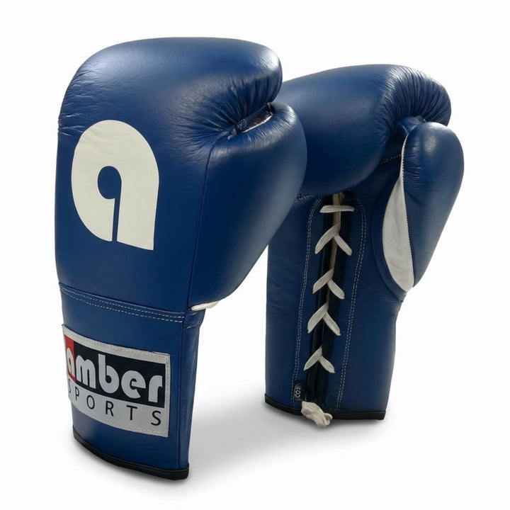 Premium All-Leather Professional Fight Gloves Padded, Pre-Curved, Safety-Focused Design with Layered Foam and Attached Thumb