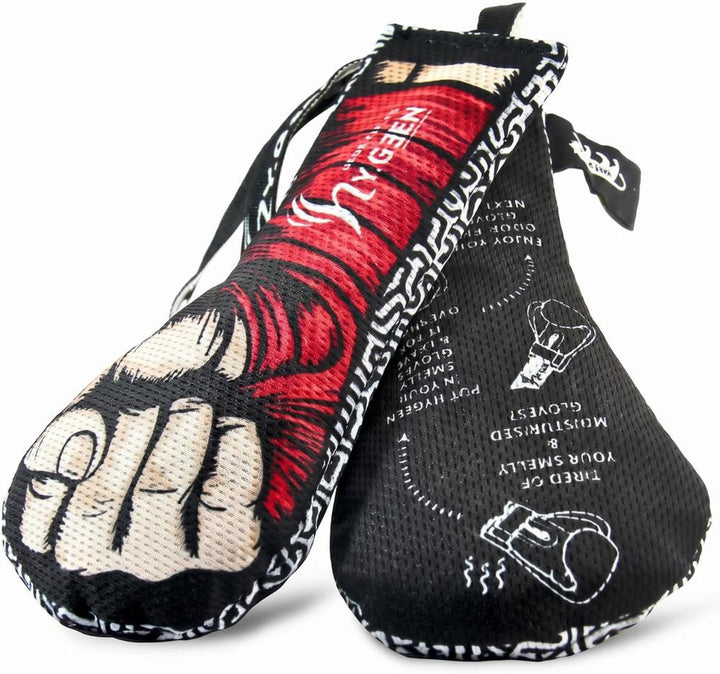 LIVEVIE Activated Charcoal Glove Odor Absorbers, Moisture-Wicking, 2-Pack