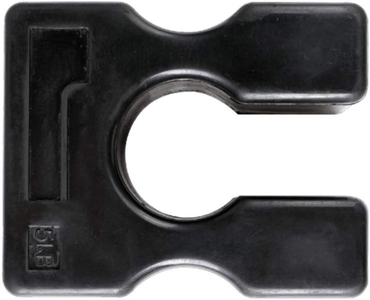 ody-Solid 2.5lb Weight Stack Adapter Plate (WSA2.5) - Add More Resistance to Your Weight Machines for Improved Results - Black