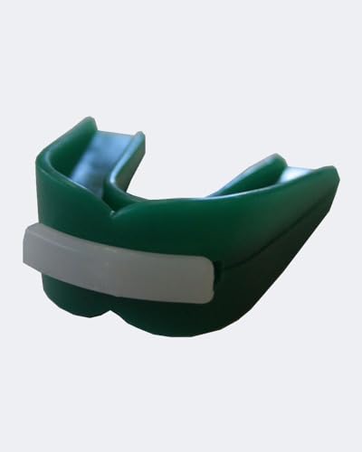 Mouthpiece Set with Protective Case, Comfortable, and Personalized Fit for Optimal Protection and Performance, Green, Pack of 10