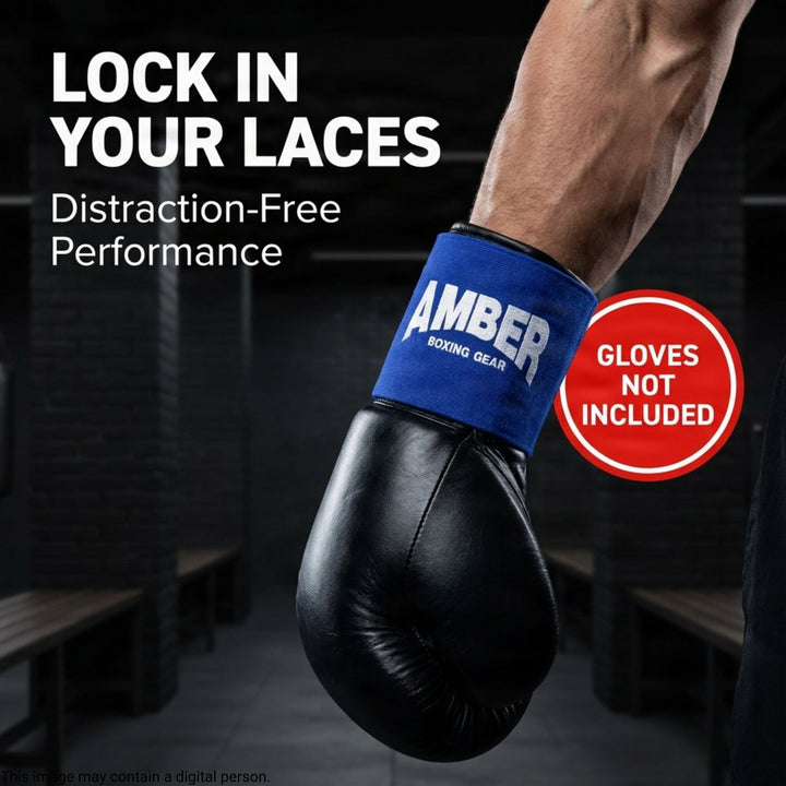 Boxing Lace Covers Secure Fit Stability and Style Enhance Glove Performance Reduce Movement for Training and Competition Gloves Not Included