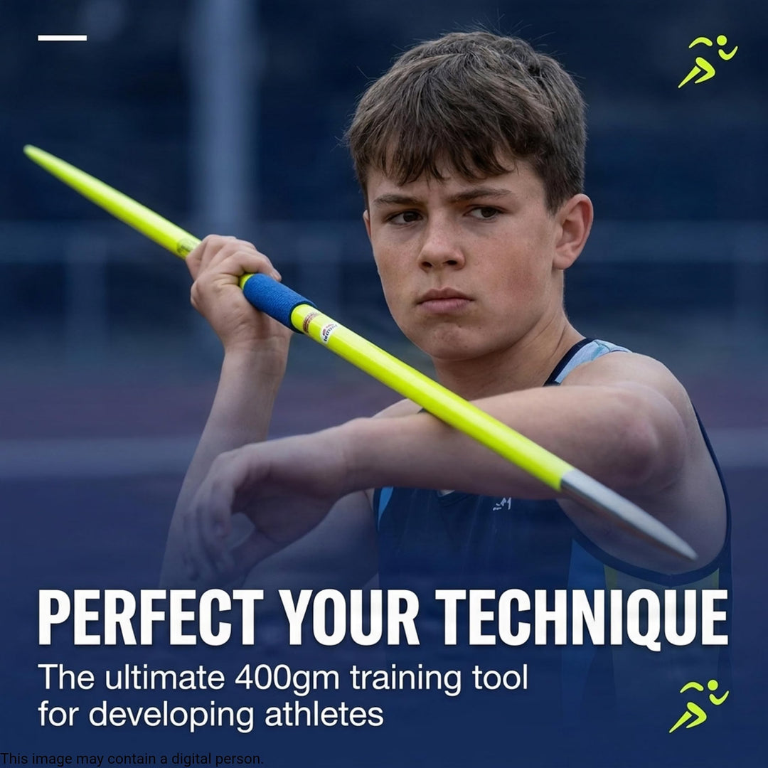 Amber Fight Gear Odyssey 300 Training Javelin, 400–800gm, IAAF Compliant