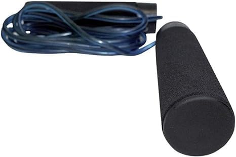 Jump Ropes: 1.2lb Weighted PVC Durability with Cushioned Foam Handles - Perfect for Boxing, and Strength Training - 9.5ft Length for Men, Women, and Children&