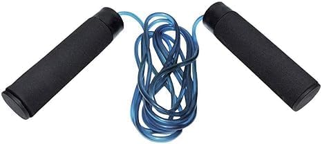 Jump Ropes: 1.2lb Weighted PVC Durability with Cushioned Foam Handles - Perfect for Boxing, and Strength Training - 8.5ft Length for Men, Women, and Children&