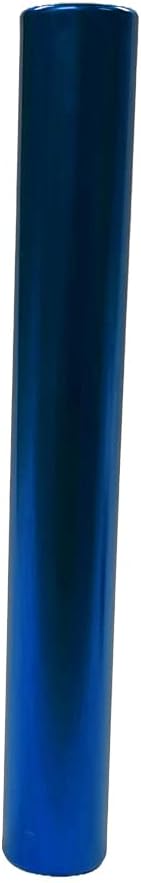 Aluminum Relay Baton Get The Winning Edge with Our Official Size, Lightweight, and Safe, Blue Pack of 2