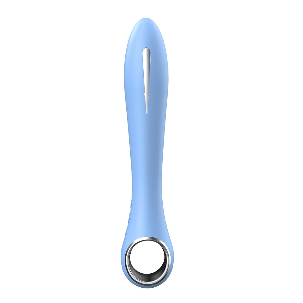 G-Spot &amp; Clitoral Vibrator with 12 Vibes &amp; 7 Shock Modes, Nipple Stimulator, Rechargeable, Body-Safe Silicone
