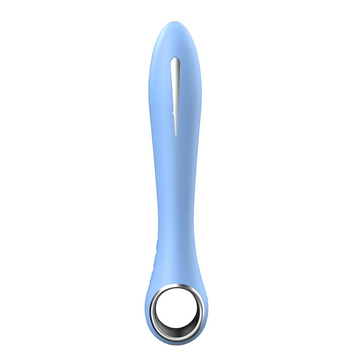 G-Spot &amp; Clitoral Vibrator with 12 Vibes &amp; 7 Shock Modes, Nipple Stimulator, Rechargeable, Body-Safe Silicone
