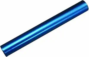 Aluminum Relay Baton Get The Winning Edge with Our Official Size, Lightweight, and Safe, Blue Pack of 2