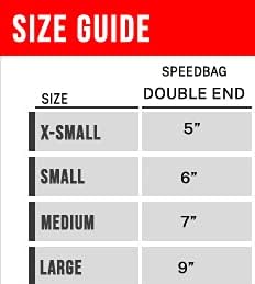 Boxing Speed Bag Latex Heavy-Duty Replacement Glue in Bladder for Boxing Double End Speed Bags, 7-inch Medium, Set of 2