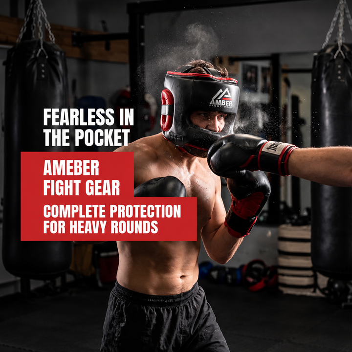 Ultimate All-Leather Face-Saver Headgear, Enhanced Comfort, Advanced Face Bar Protection, Secure Fit, and Shock-Absorbing Padding for MMA, Boxing, Kickboxing, and Martial Arts Training