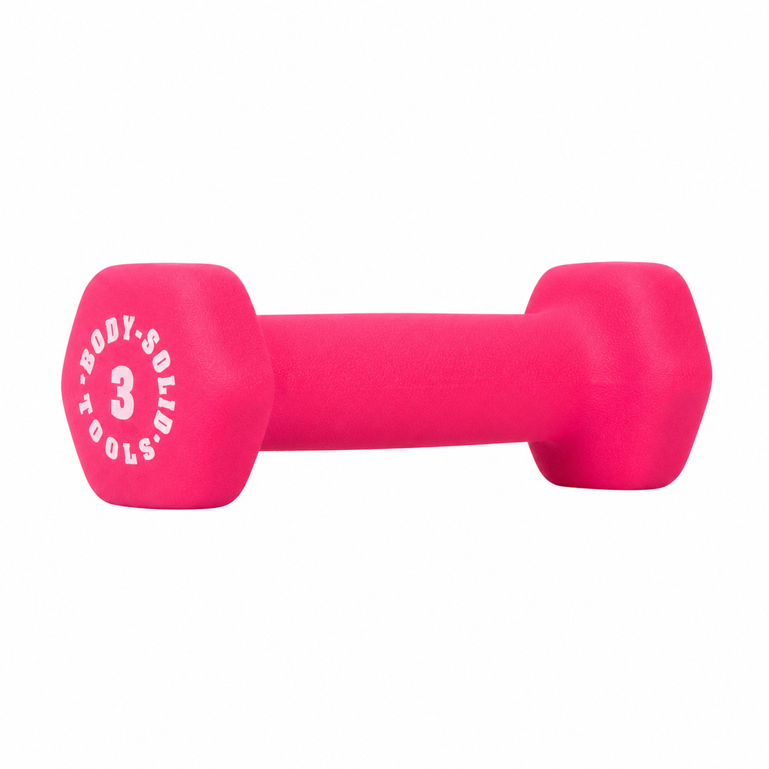 Body-Solid Tools Neoprene Studio Dumbbells
