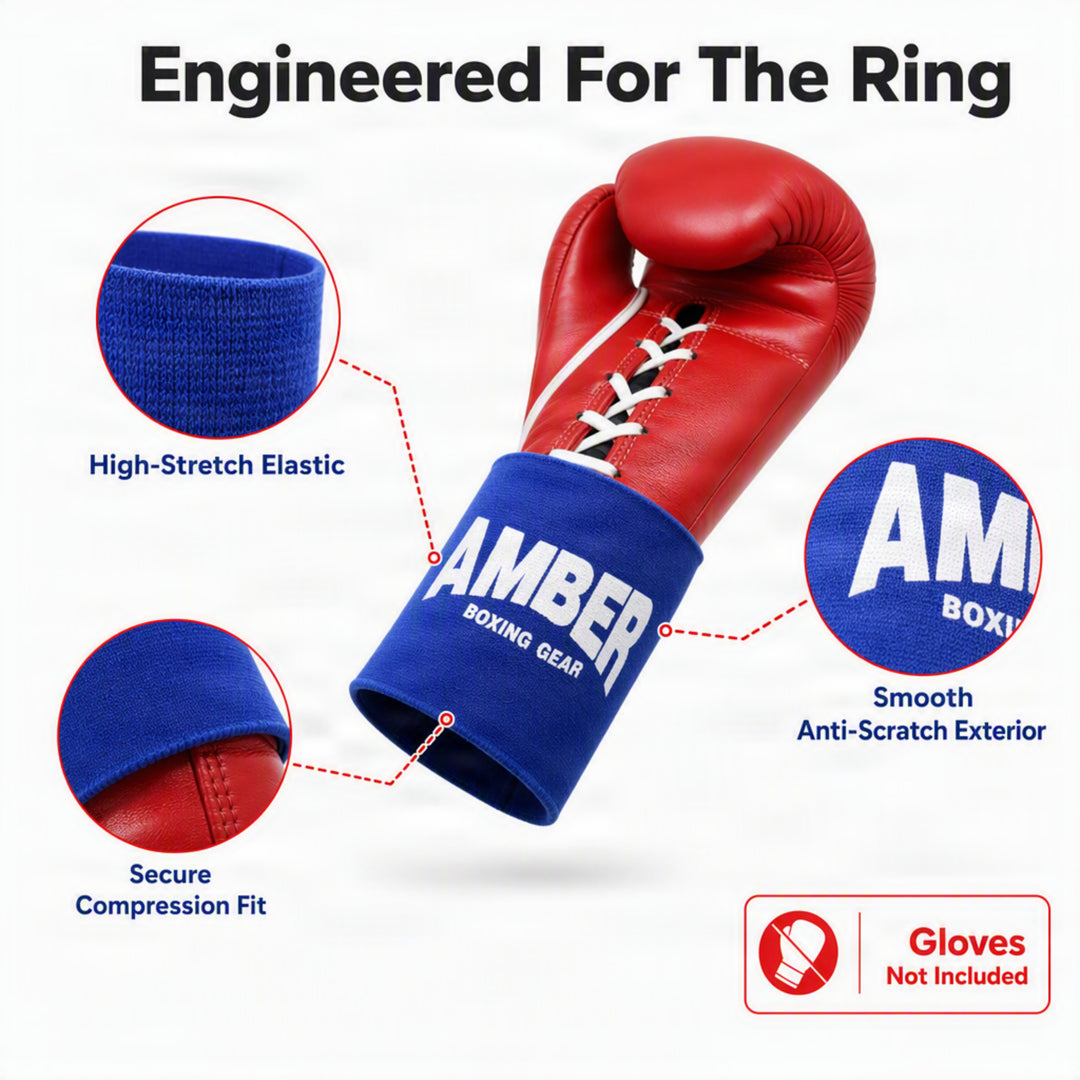 Boxing Lace Covers Secure Fit Stability and Style Enhance Glove Performance Reduce Movement for Training and Competition Gloves Not Included