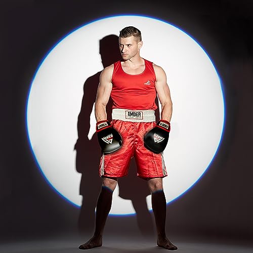 Fearless Classic Satin Pro-Style Boxing Trunks, Premium Lightweight Fight Shorts for Training, Sparring, and Gym Wear