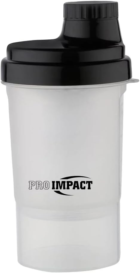 Amber Fight Gear Super Shaker Small with Storage Cap No. 3, Your Ultimate Portable Mixing Solution with Convenient Storage Cup, Smooth Mixing Plastic Net, Durable Design, Natural