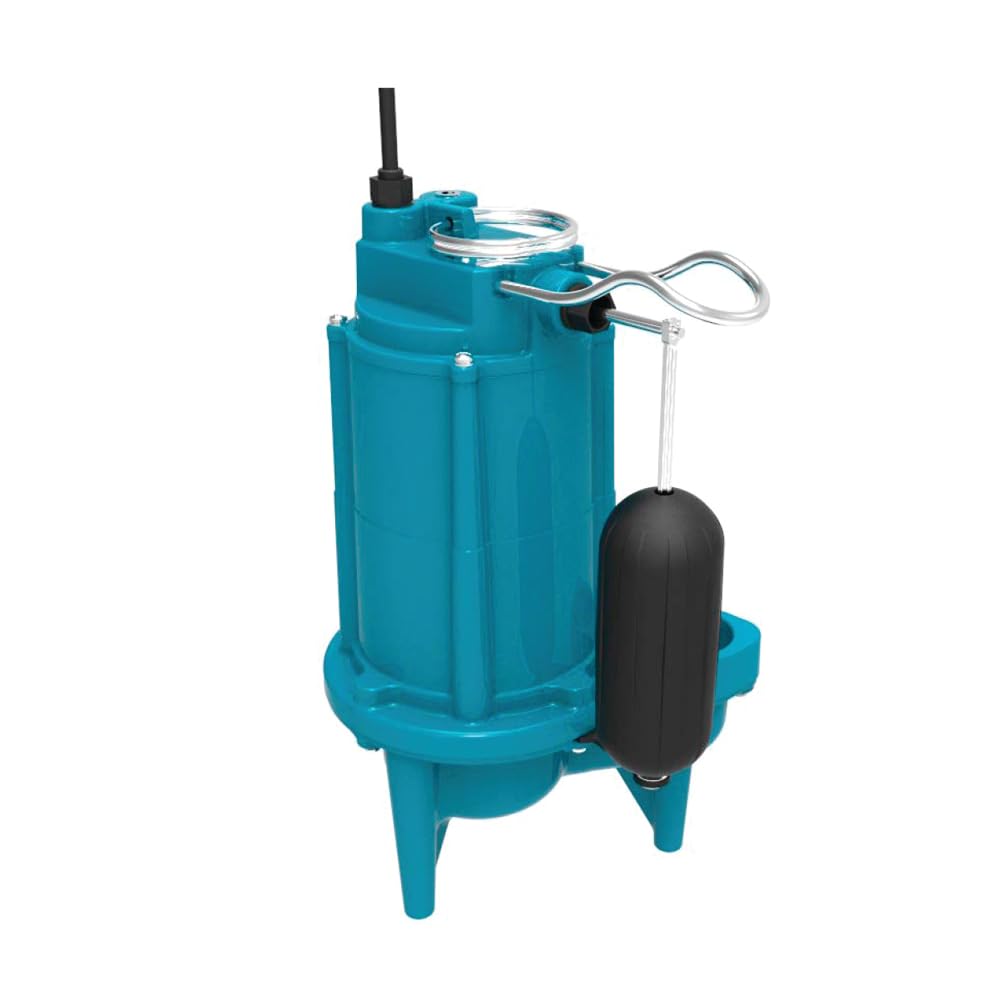 LIVEVIE Leo Pump Robust Sewage Pump: 2inch NPT Discharge, Handles 2inch Solids, Efficient &amp; Reliable - Ideal for Residential, Commercial, &amp; Industrial Use, USC-500SE-R, 1/2HP 115V/60HZ