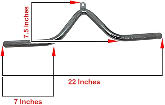 Amber Sporting Goods Tricep Pressdown Bar