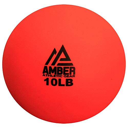 Amber Fight Gear Hard Shell Indoor Shot Put Non-Marking Design for Indoor Track &amp; Field Training Durable, Retains Shape Ideal for Spin, Thrust &amp; Positioning Practice, Color May Vary