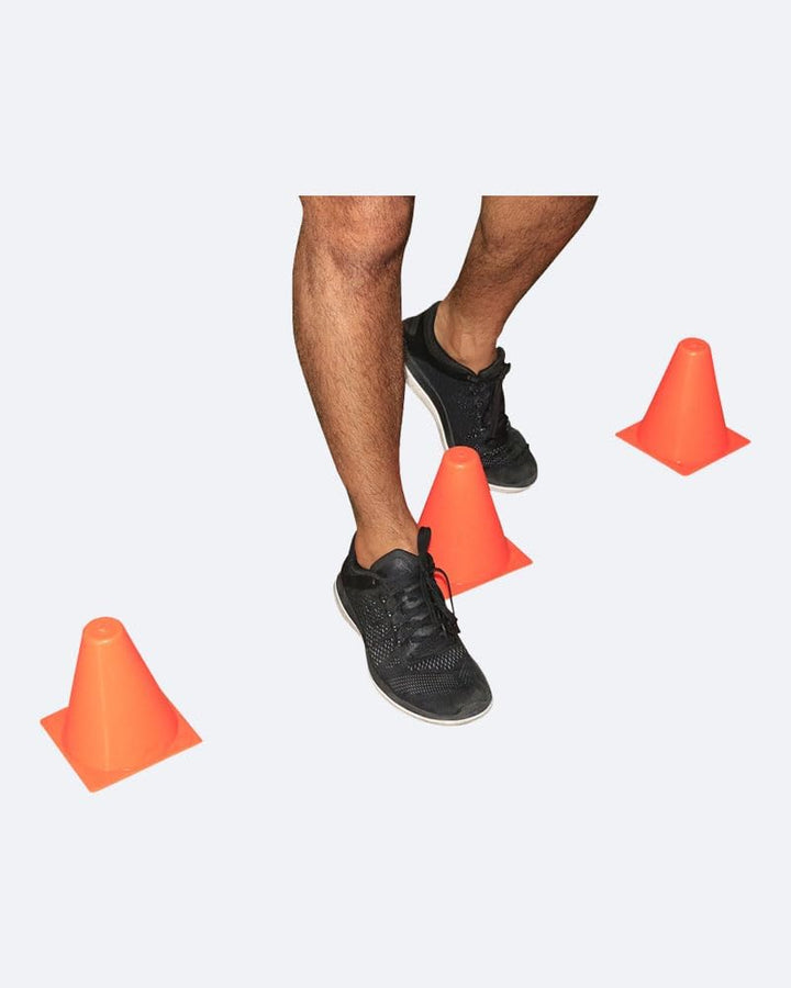 Amber PVC Cones Set - 15-Inch