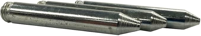 Pitching Rubber with Durable UV-Resistant Construction, Official Size 6 x 24 Inches for Baseball - Includes Nickel-Plated Steel Spikes for Secure Ground Attachment