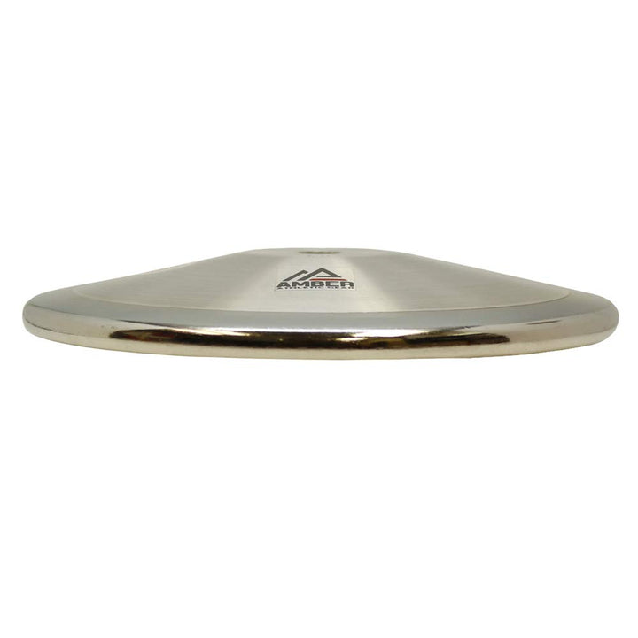 Amber Fight Gear Premium Discus for Track &amp; Field Training and Competition - 70% Rim Weight, Sturdy Chrome-Plated Design, Centerless Construction, Available in 1kg, 1.6kg, and 2kg