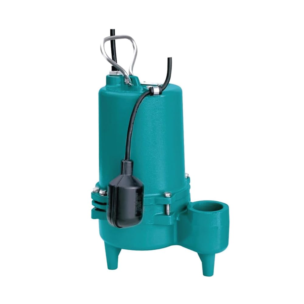 LIVEVIE Leo Pump Sewage Pump 2Inch NPT Discharge, Handles 104?F Liquid Continuously, and Manages 2Inch Spherical Solids with Ease, 0.4HP 115V/60HZ, LSEH414T