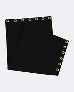 Amber Fight Gear Ultimate Performance Ring Canvas - Heavy-Duty Construction, Triple Reinforced Seams, Enhanced Thickness, Easy Installation with Tie-Down Lash Cord, 22x22, Black
