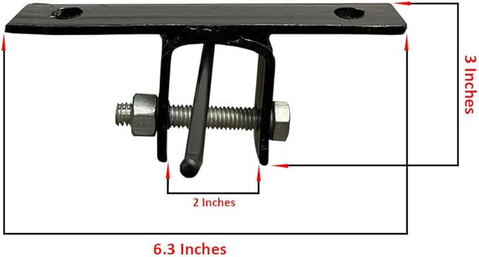 Amber Sporting Goods Wooden Beam Heavy Bag Hanger Universal Mounting, Premium Quality, Space-Saving Design Securely Hang Your Heavy Bag