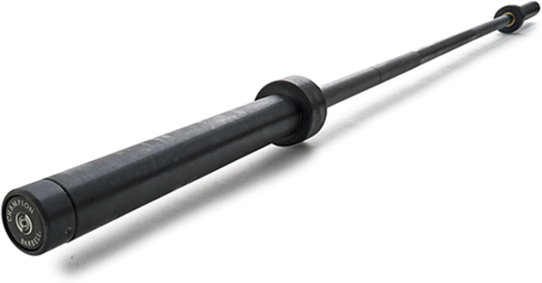 Champion Barbell Olympic Bar - 1500 lb Capacity, Black Oxide