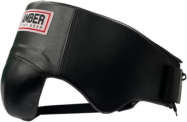 Black Professional Boxing Abdominal Guard
