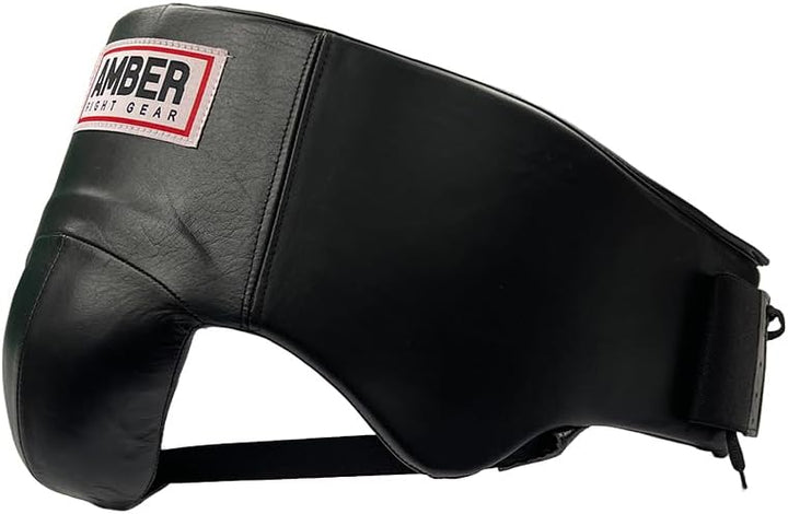 Black Professional Boxing Abdominal Guard
