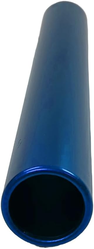 Aluminum Relay Baton Get The Winning Edge with Our Official Size, Lightweight, and Safe, Blue Pack of 2