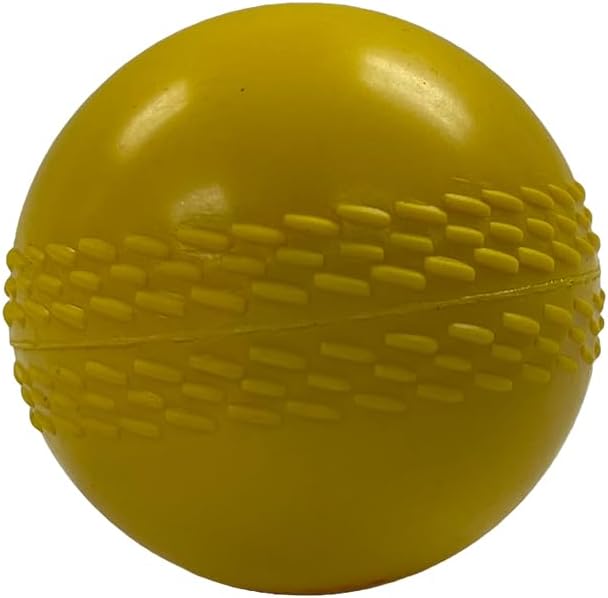 Amber Fight Gear Indoor Cricket Essential PVC Balls Safe, Durable Training Aid for Indoor Surfaces, Perfect for Skill Refinement &amp; Recreational Play, Set of 6