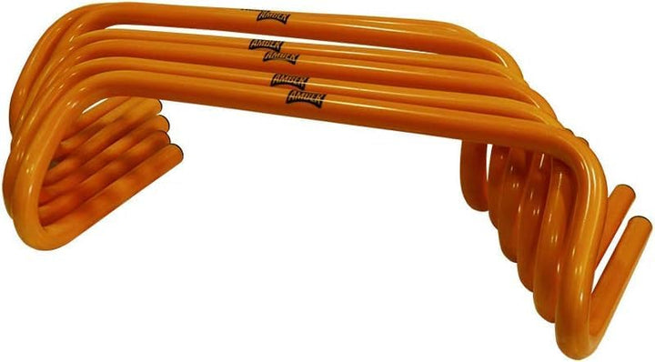 Multi-Sport Speed Training Hurdles Set of 6 Mini Hurdles for Agility &amp; Coordination, Lightweight PVC Construction, Ideal for Football, Soccer, Baseball, Hockey, Track, Tennis, Lacrosse (12 inch)
