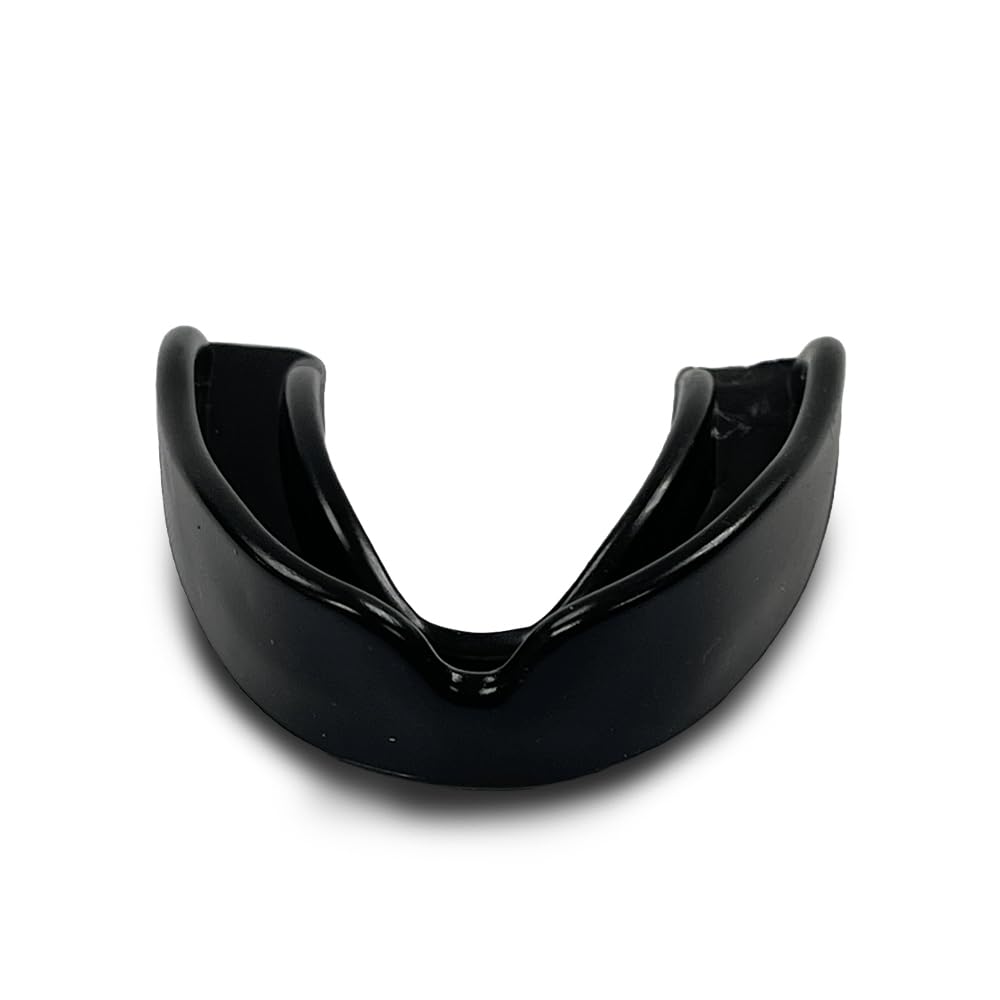 Ultimate Comfort and Protection Customizable Mouthpiece for Personalized Fit and Reliable Protection - Perfect for MMA, Boxing, Martial Arts, and All Contact Sports, Black, Pack of 10