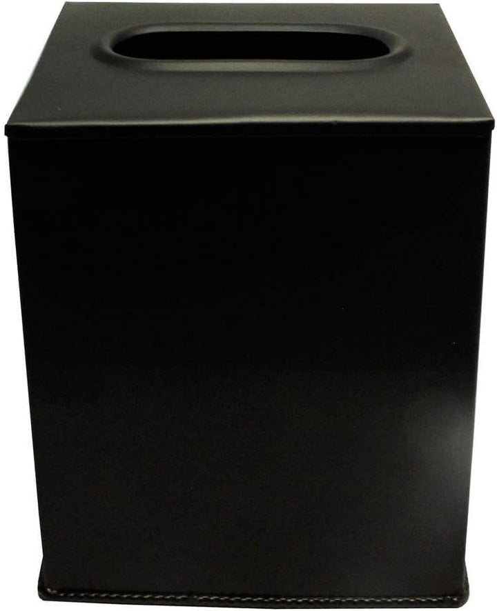 Millennium Collection Elegant Paper Facial Tissue Box Cover Holder - Perfect for Bathroom Vanity, Bedroom Dresser, Nightstand, Home Office