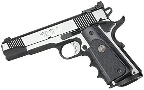 Pachmayr American Legend 1911 Charcoal Silvertone  Laminate Grip