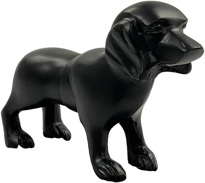 Dachshund Figure Decorative Bookends - Heavy Duty Non-Skid Antique Finish Bookend Set for Office, Library, Living Room - Unique Gift for Dog Lovers &amp; Book Organization