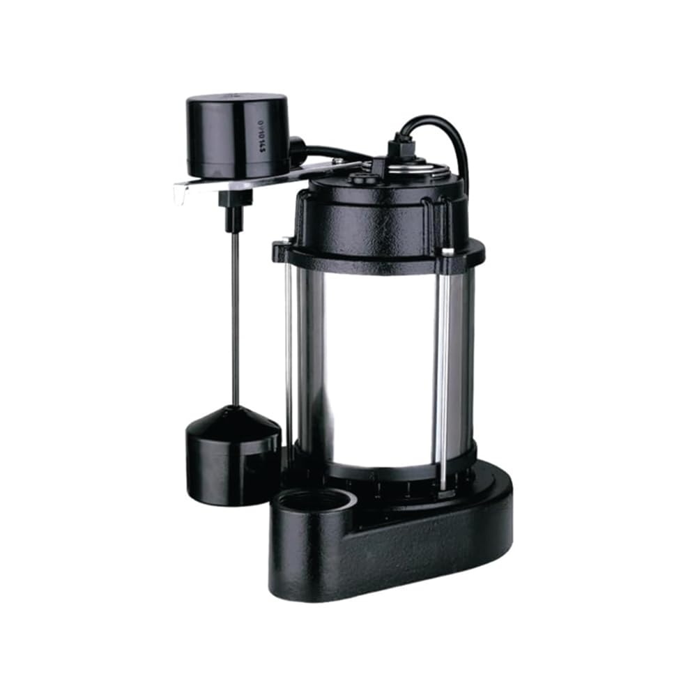 Leo Pump Sump Pump Silent Operation, Reliable Performance, Durable Construction - Ideal for Residential and Commercial Use, 1/3 HP