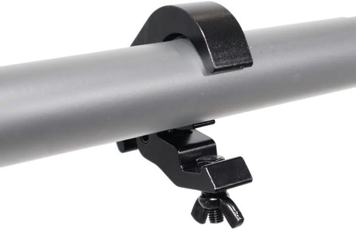 ProX T-C12H-BLKX4 Set of 4 Aluminum Self-Locking M10 Clamp with Big Wing Knob for 2 Inch Truss Tube Capacity 330 lbs. Black Finish