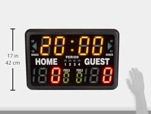 Multisport Indoor Tabletop Scoreboard - Wireless Remote