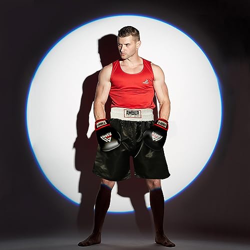 Fearless Classic Satin Pro-Style Boxing Trunks, Premium Lightweight Fight Shorts for Training, Sparring, and Gym Wear