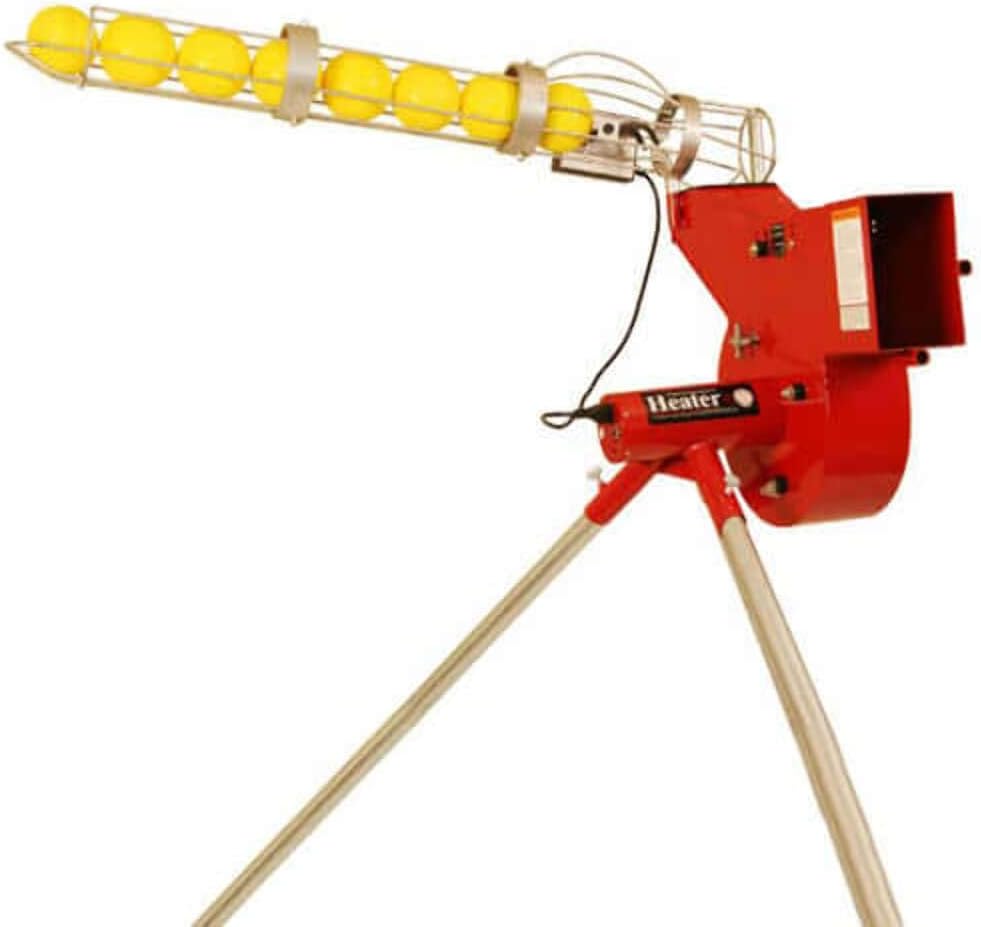 Heater Sports Combo Pitching Machine - Baseball &amp; Softball