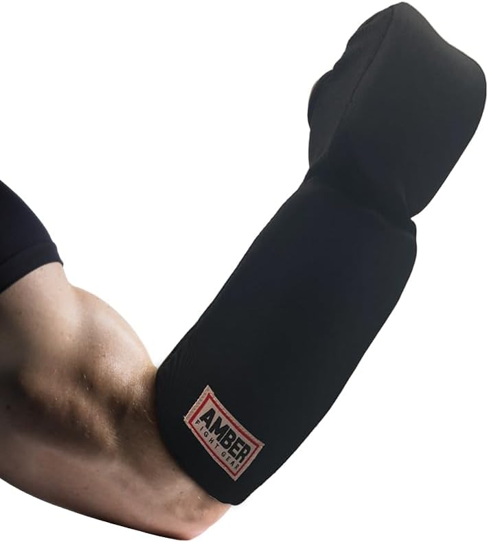 Ultimate Fist &amp; Forearm Protector Premium Martial Arts Gloves with Full-Length Nylon Sleeves, Superior Knuckle Defense for Boxing, Kickboxing, MMA, and Fitness Training